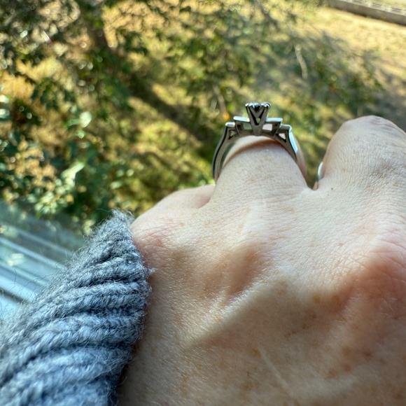 Vintage Diamond engagement ring - Picture 3 of 5